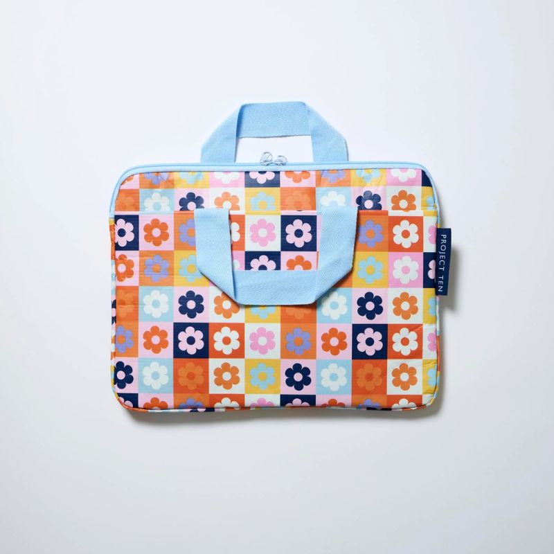 Project Ten Laptop case - Square Garden. 