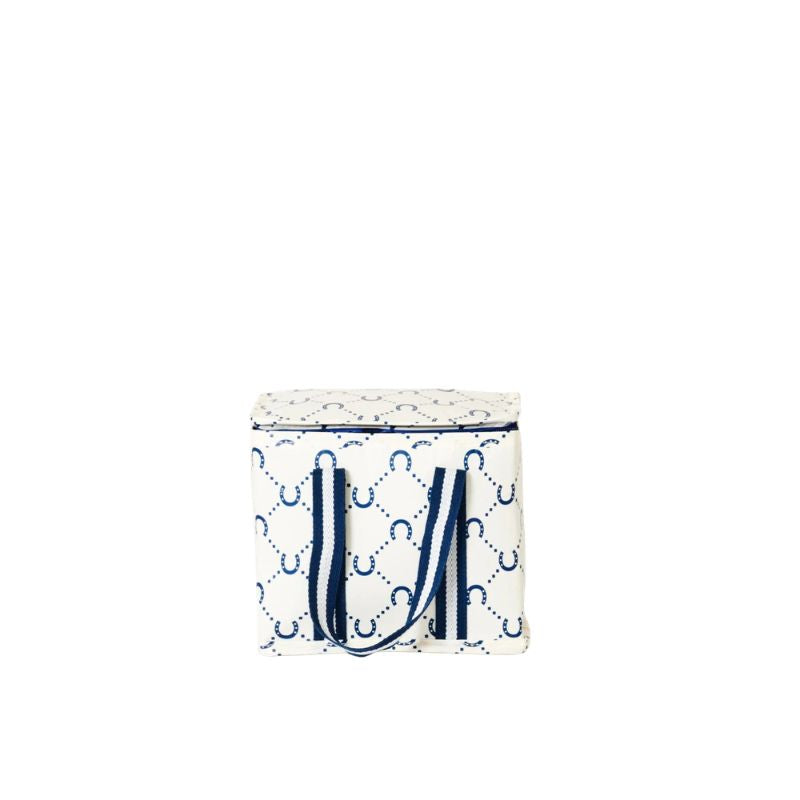 Project Ten Mini insulated tote - Navy Horseshoe.