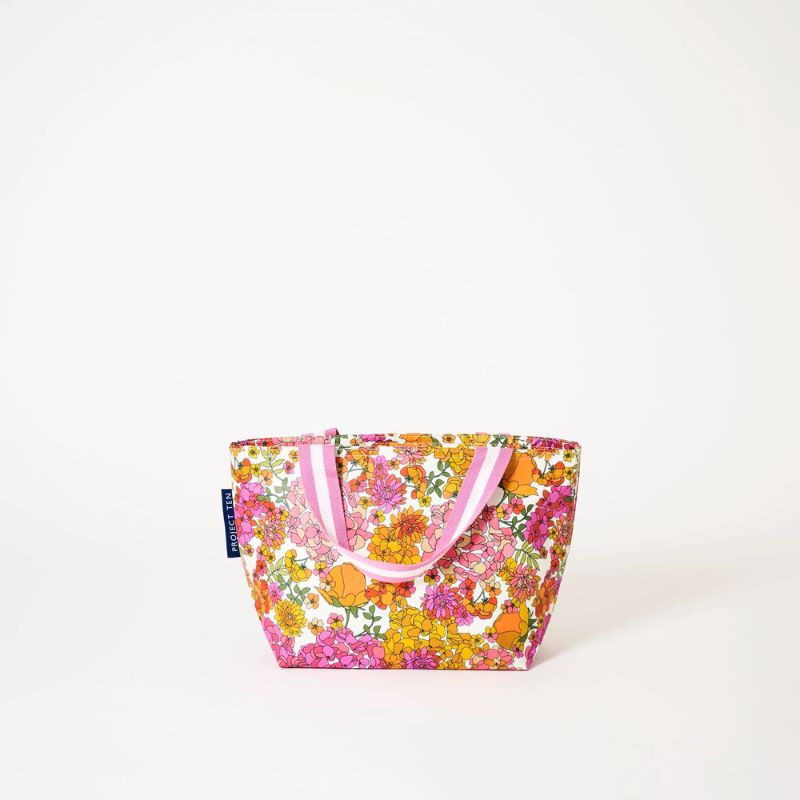 Project Ten mini tote  - Hydrangea.