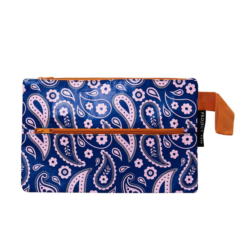 Project Ten pencil case - Paisley.
