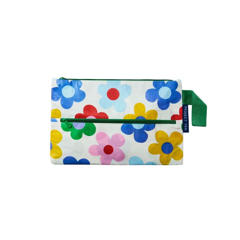 Project Ten pencil case - Sunny Floral.