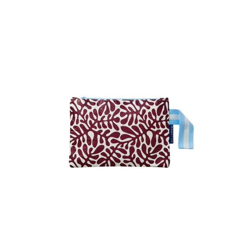 Project Ten mini zip pouch - Coral.