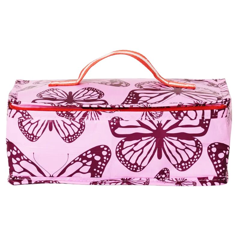Project Ten Takeaway bag - insulated lunch bag in Butterfly design.