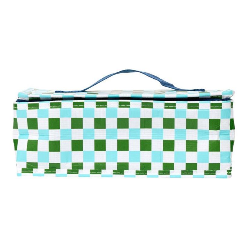 Project Ten Takeaway bag - insulated lunch bag in Checkers  design.
