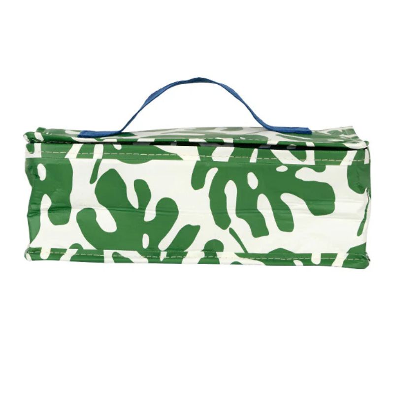 Project Ten Takeaway bag - insulated lunch bag in Monstera design.