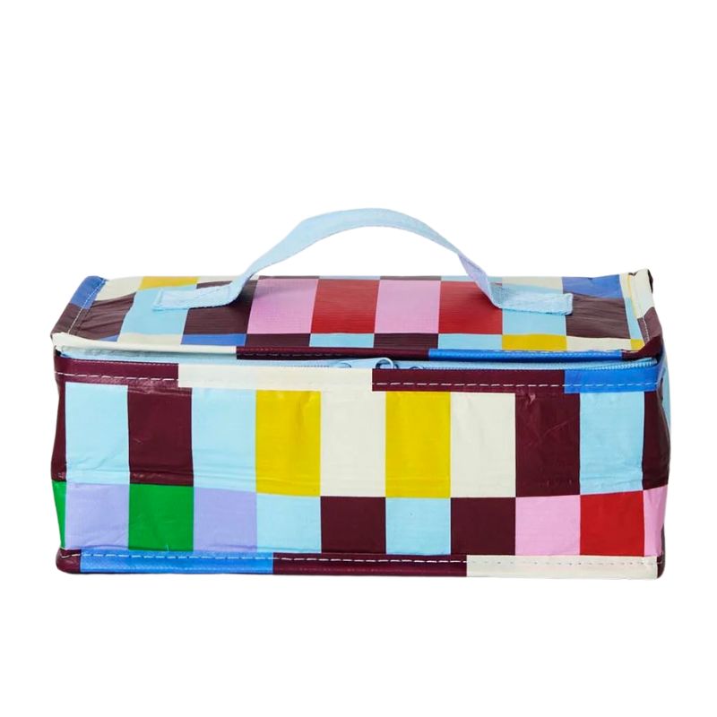 Project Ten Takeaway bag - insulated lunch bag in Multi Stripe design.
