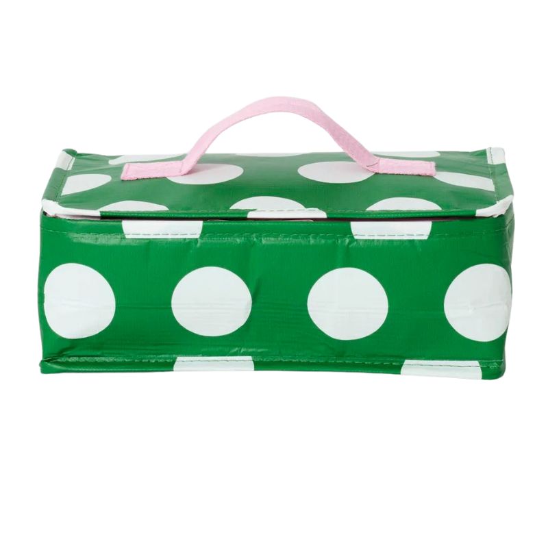 Project Ten Takeaway bag - insulated lunch bag in Polkadot design.