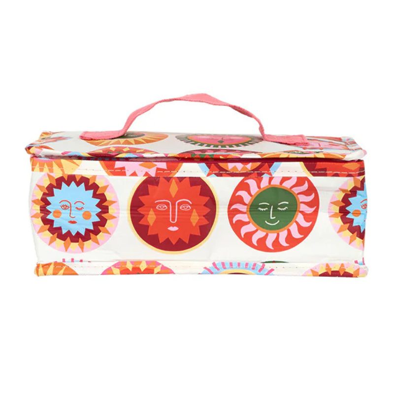 Project Ten Takeaway bag - insulated lunch bag in Suns  
 design.