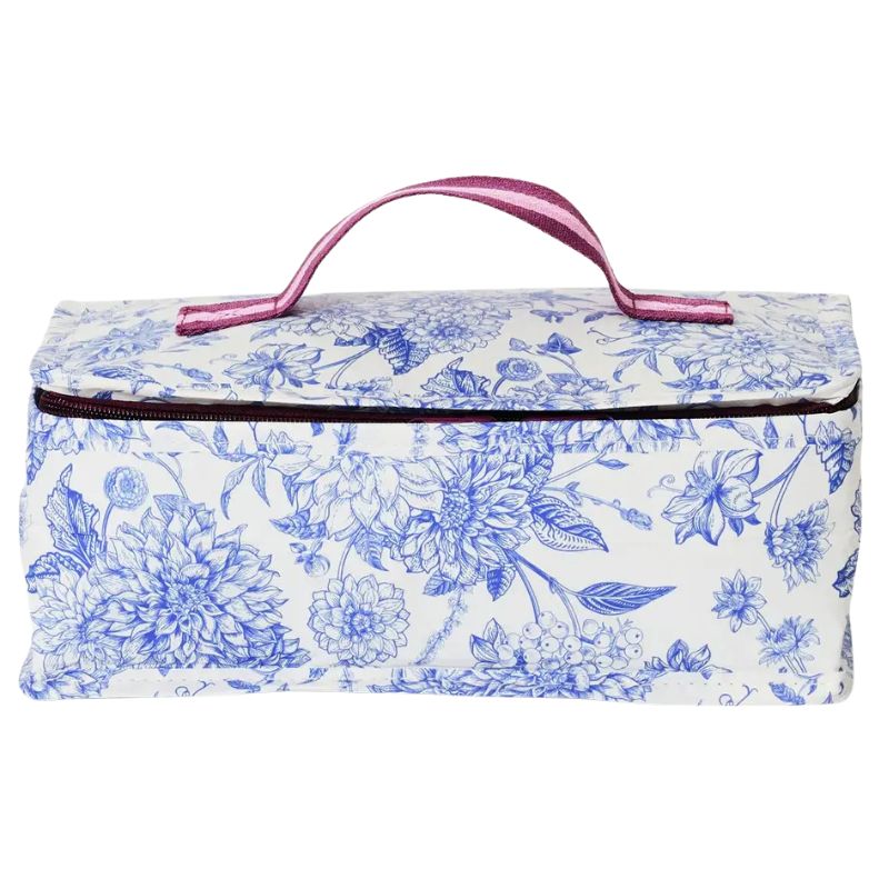 Project Ten Takeaway bag - insulated lunch bag in Toile design.