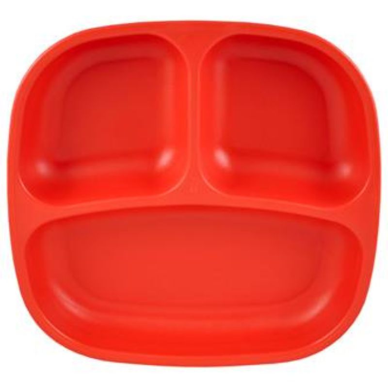 Replay divided plate - Red.