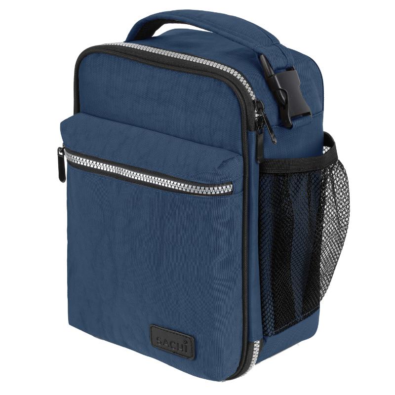 Sachi Explorer insulated lunch bag tote - Navy.