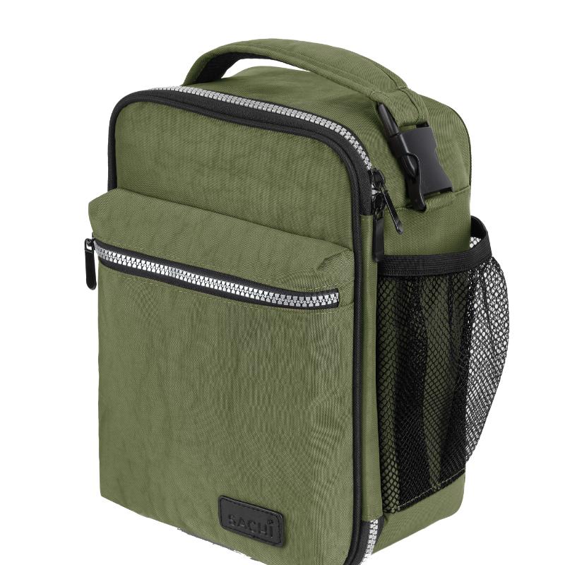 Sachi Explorer insulated lunch bag tote - Olive.