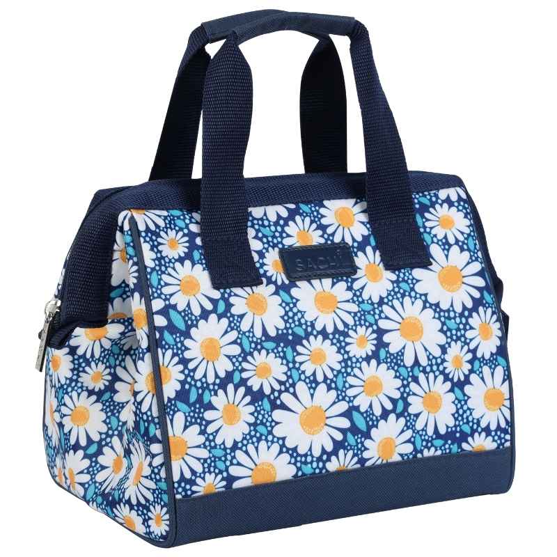 Sachi style 34 insulated lunch bag tote - Summer Daisy.