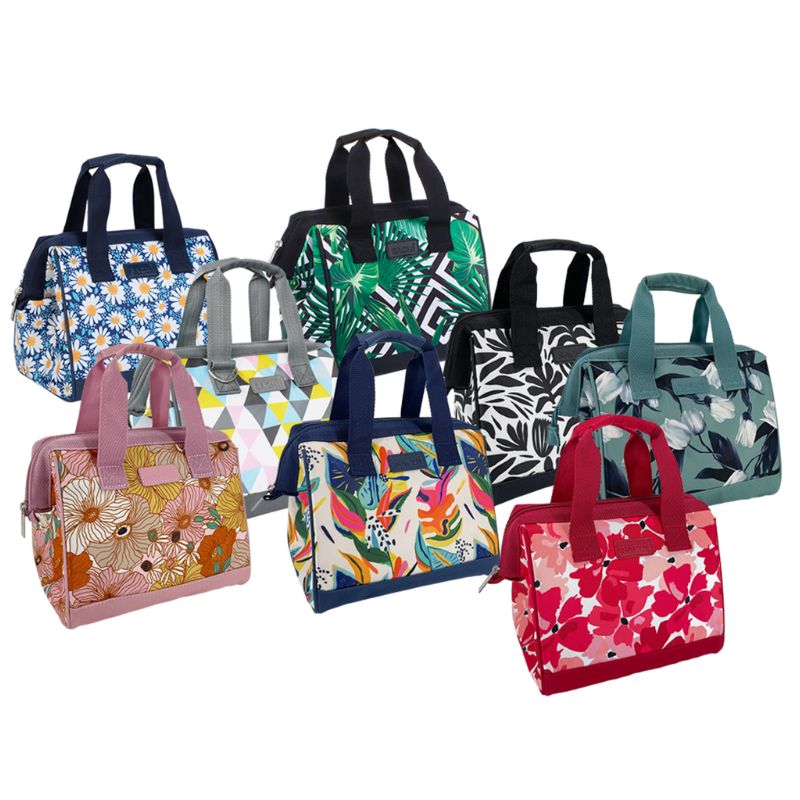 Sachi style 34 insulated lunch bag tote - Mixed new designs.