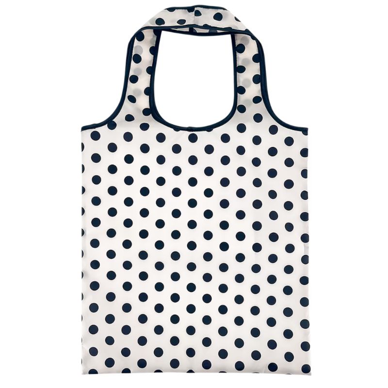 Sachi reusable eco foldable shopping bag - Polka Dots.