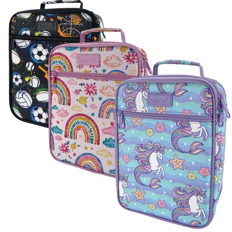 Sachi "style 225" insulated junior lunch tote - lunch bag - mix photo of new designs.