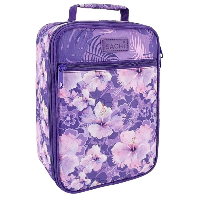 Sachi "style 225" insulated junior lunch tote - lunch bag - Hibiscus Haven.