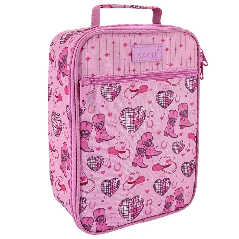 Sachi "style 225" insulated junior lunch tote - lunch bag - Rhinestone Rodeo.