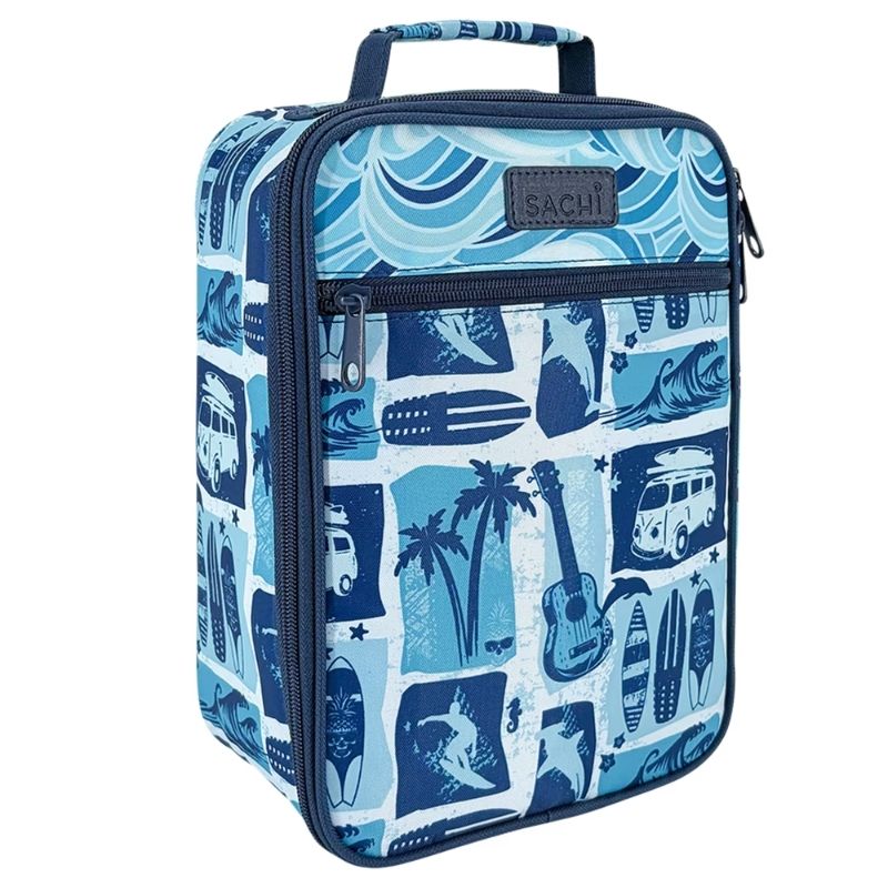 Sachi "style 225" insulated junior lunch tote - lunch bag - Surf Seeker.