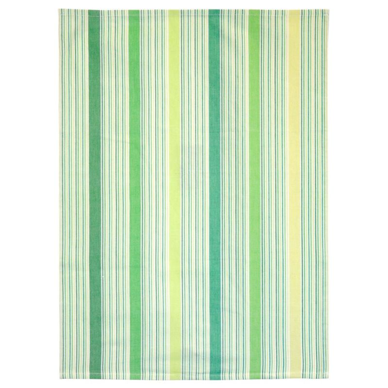 Solwang 100% organic cotton tea towels from Danish brand Solwang - Fresh Green Mix.