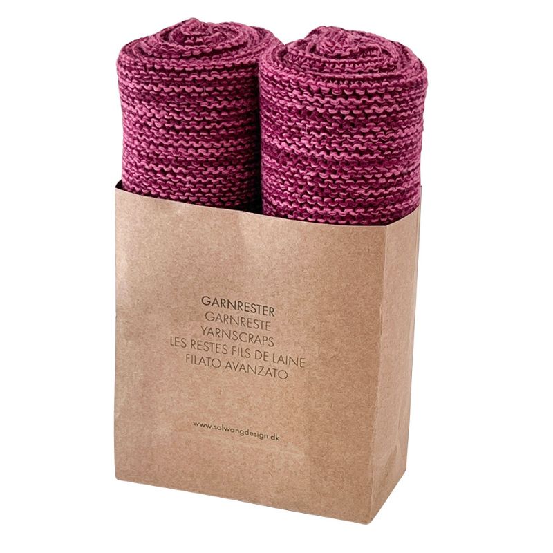 Solwang multi coloured dish cloths made from scrap yarn - Nordic  Berry.