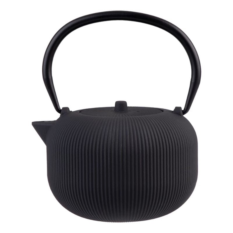 Teaology Japanese cast iron teapot - 700ml - Serenity - Black.