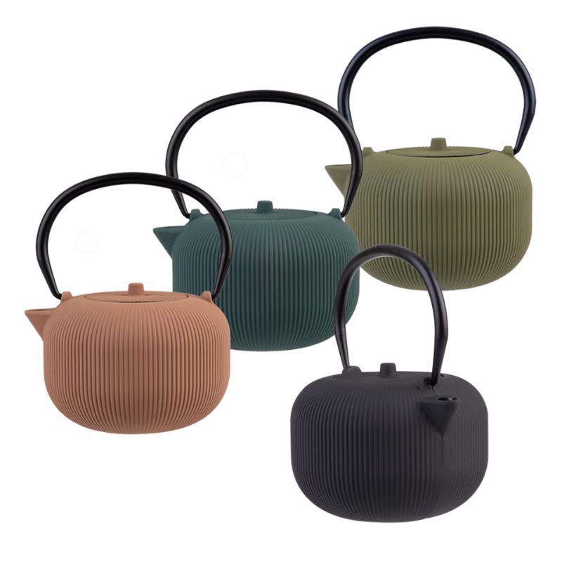 Teaology Japanese cast iron teapot - 700ml - Serenity - mixed photo.