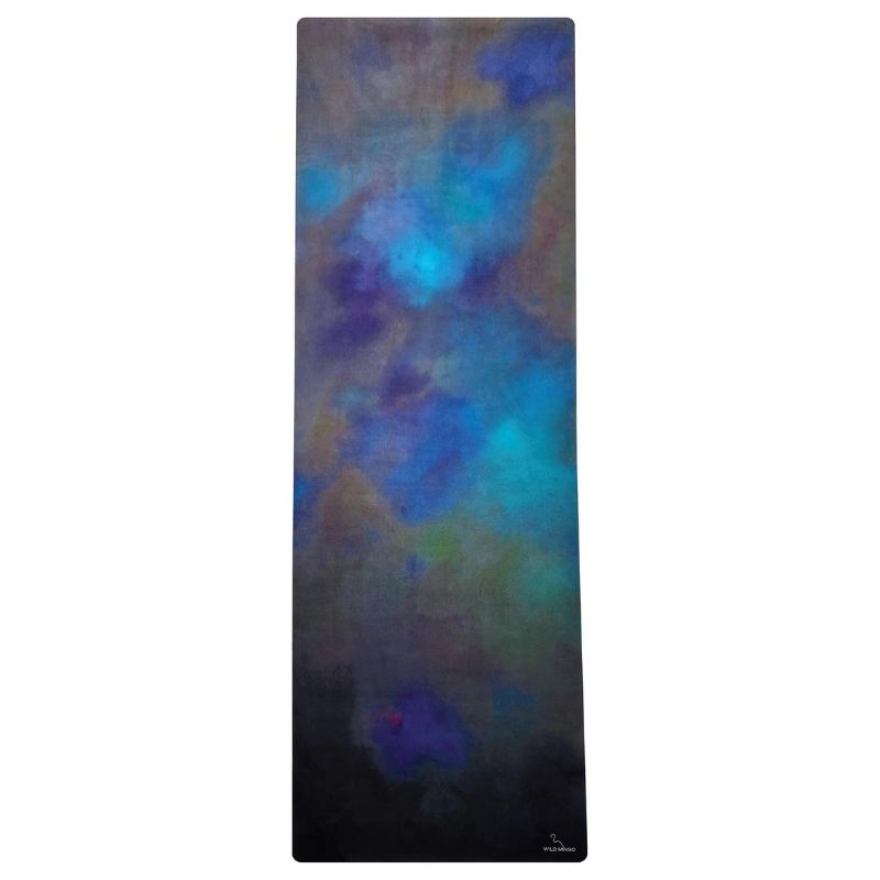 Wild Mingo Eco yoga washable workout mat - Mystique design.