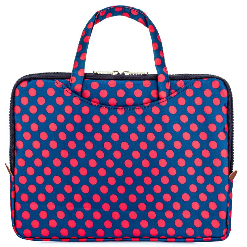 Yumbox Poche insulated lunch bag in Zesty Polka.