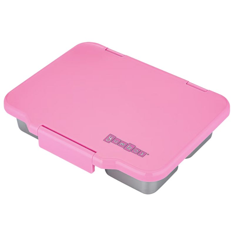 Yumbox Pret Stainless steel leak proof bento box - Versailles Pink.