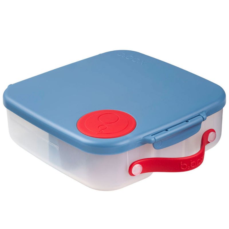 b.box wholefoods large 2L bento lunch box - Blue Blaze.