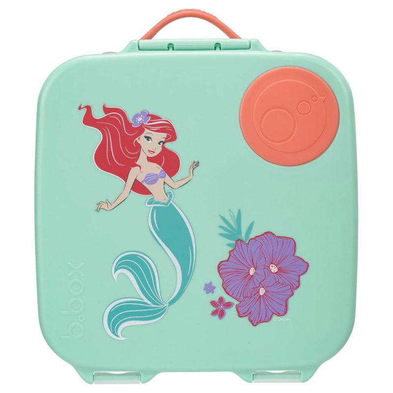 b.box wholefoods large 2L bento lunch box - Little Mermaid.