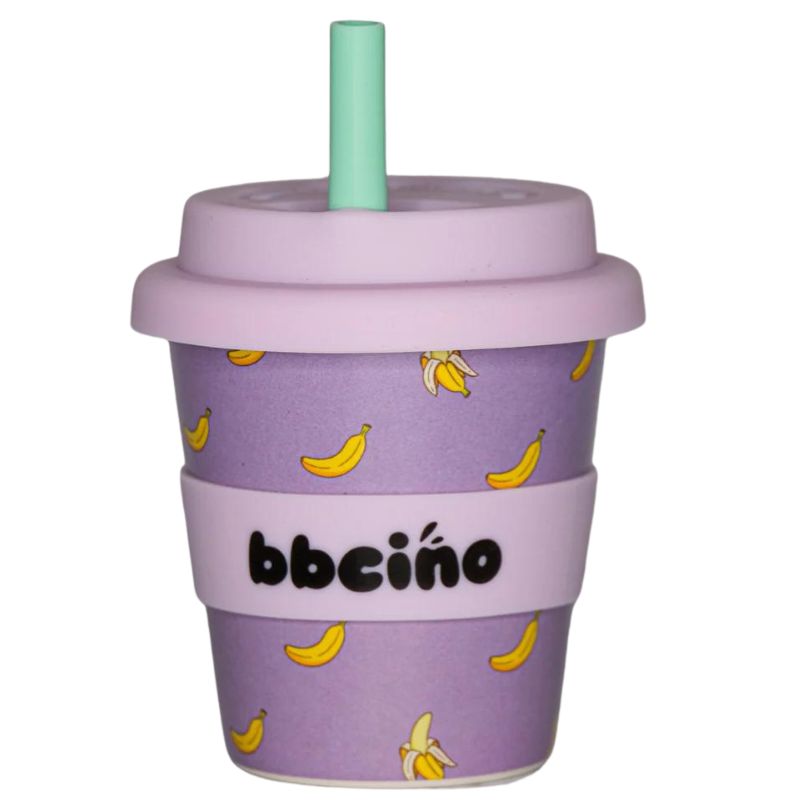 bbchino - Babychino and piccolo coffee reusable cups - 120ml - Go Bananas.