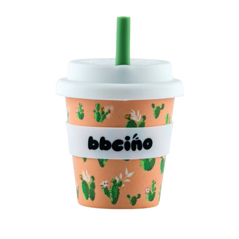 bbchino - Babychino and piccolo coffee reusable cups - 120ml - Prickly Pear.