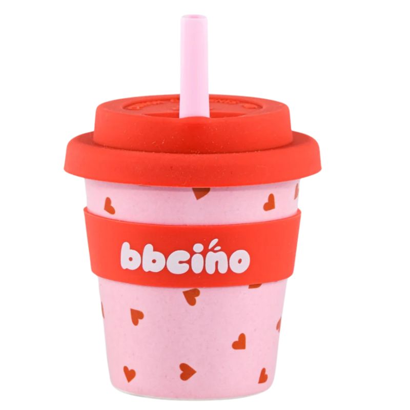 bbchino - Babychino and piccolo coffee reusable cups - 120ml - Sweetheart. 