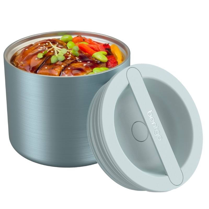    Bentgo-stainless-steel-insulated-food-container-aqua-open