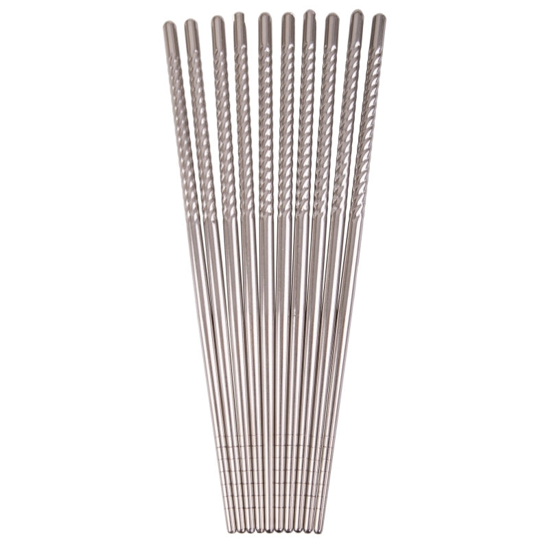 D.Line stainless steel chopsticks - set of 5 sets