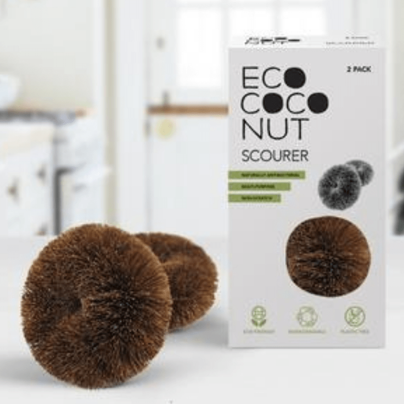 EcoCoconut Twin Pack Multi-purpose Scourers