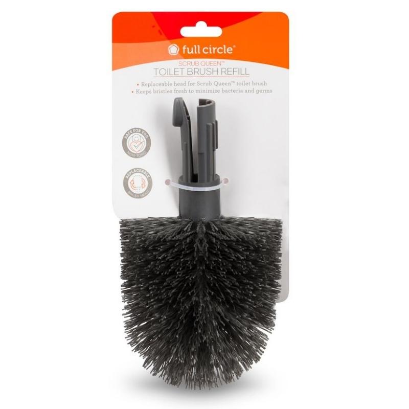 Full Circle Scrub Queen Toilet Brush - comes with replaceable brush head - photo of the spare replaceable brush head.