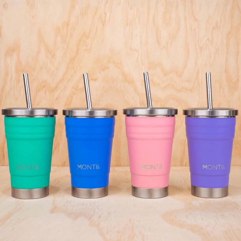     Montii-MontiiCo-double-walled-stainless-steel-smoothie-tumbler-cup-Mini-new-colours