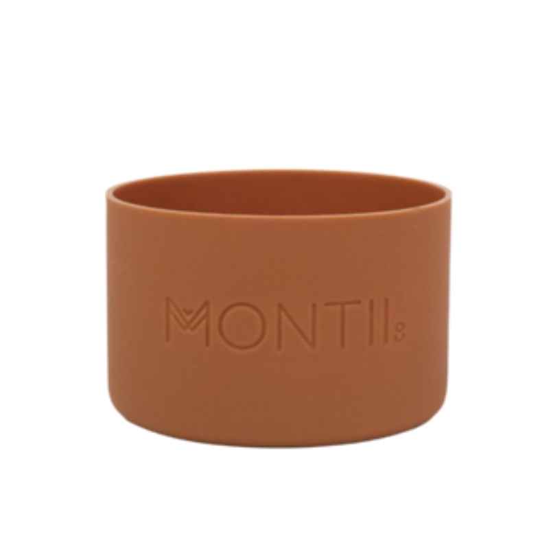 MontiiCo Silicone bumpers for mini and regular sized bottles - Rust