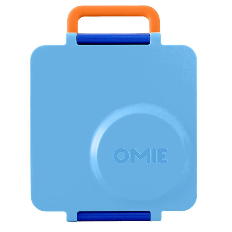 Omebox V2 leak proof bento lunch box with a thermos food jar - in Blue Sky.