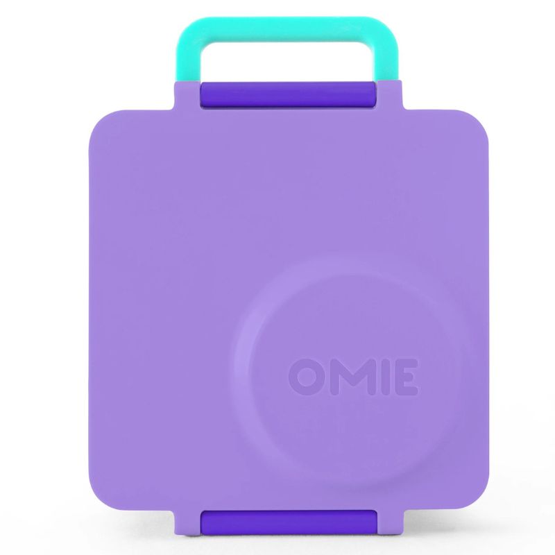 Omebox V2 leak proof bento lunch box with a thermos food jar - in Purple Plum.