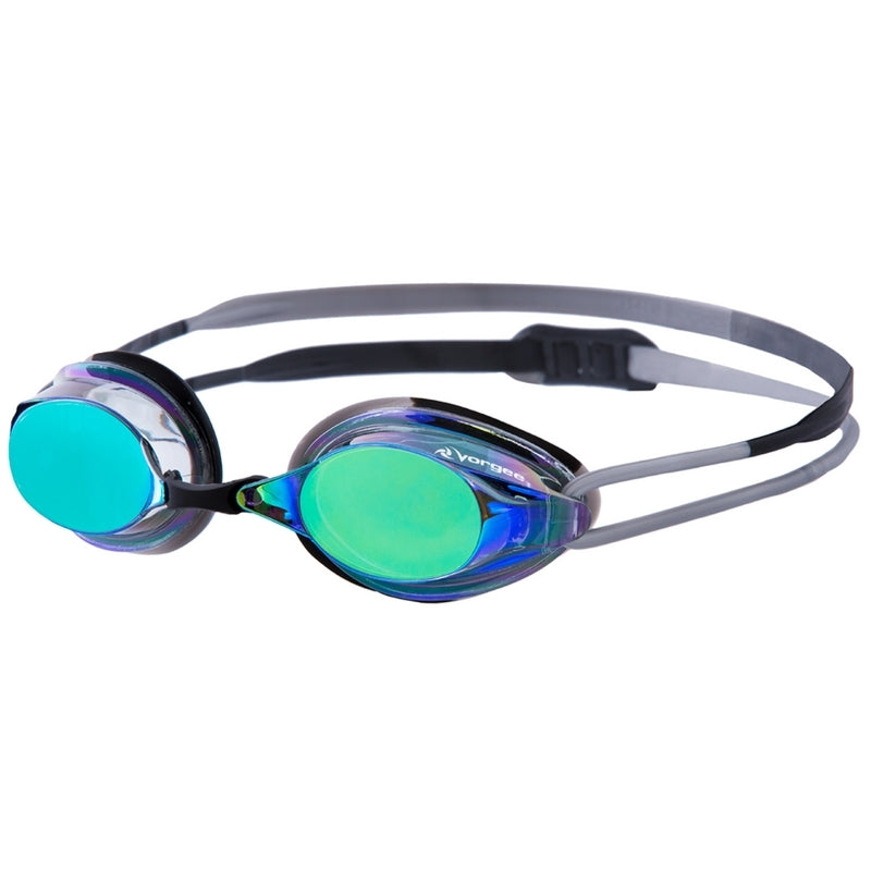 Vorgee Missile Fuze swimming goggles - can be personalised - black-silver.