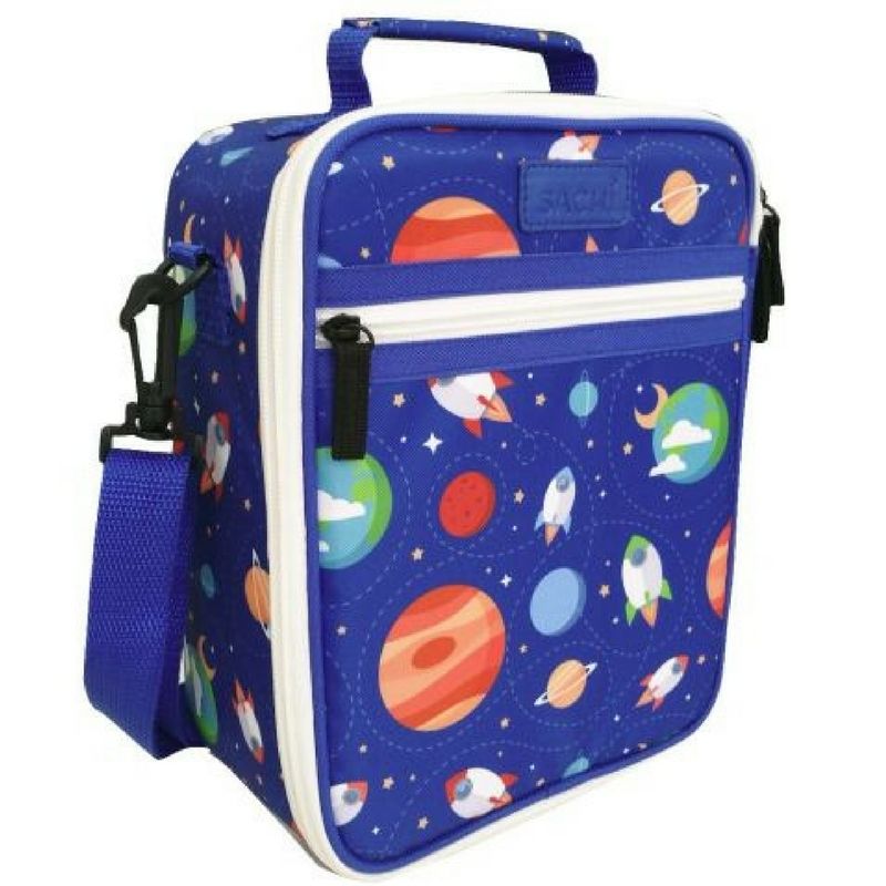 Sachi "style 225" insulated junior lunch tote - lunch bag - Outer Space design.