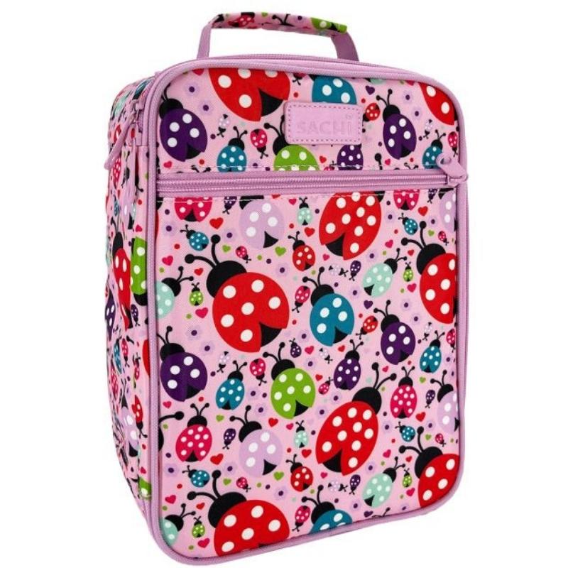 Sachi "style 225" insulated junior lunch tote - lunch bag - Lovely Ladybug design.