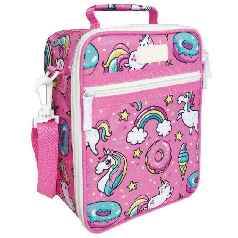 Sachi "style 225" insulated junior lunch tote - lunch bag - Unicorn design.