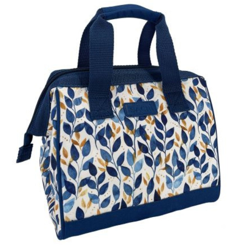 Sachi style 34 insulated lunch bag tote - Royal Leaves. 