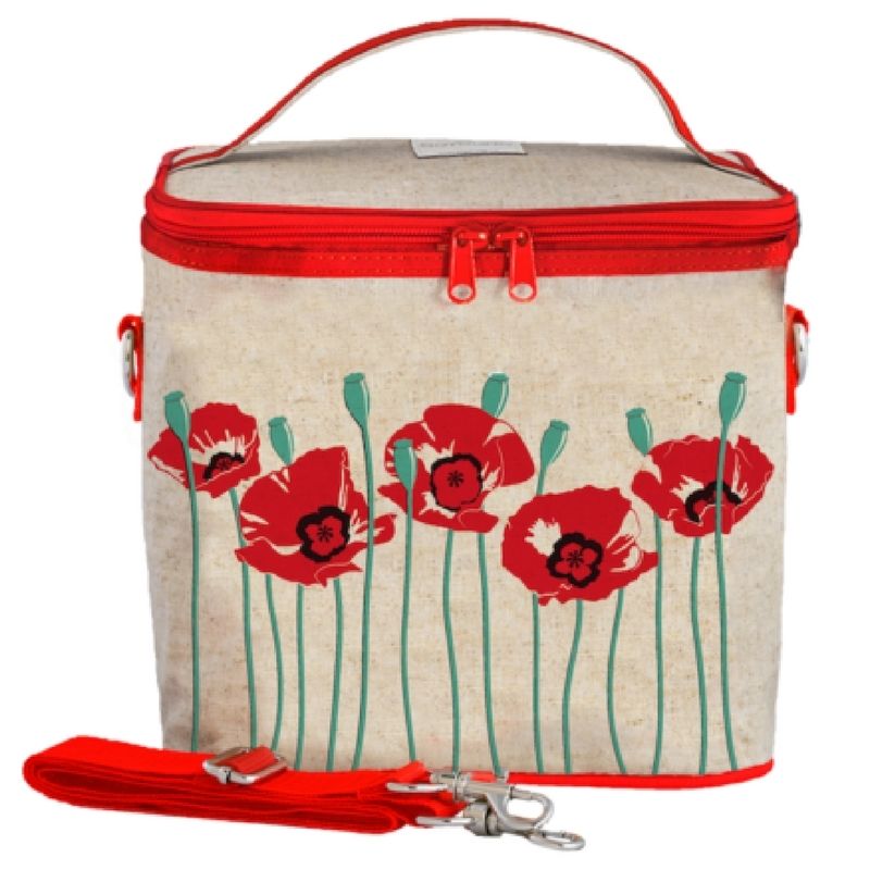    So-Young-insulated-cooler-bag-large-uncoated-Red-Poppy