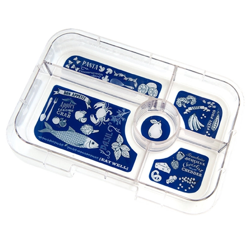 Yumbox Tapas leakproof bento lunch box 5 compartments tray in Bon Appetite.